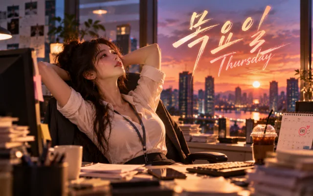목요일 앨범 자킷