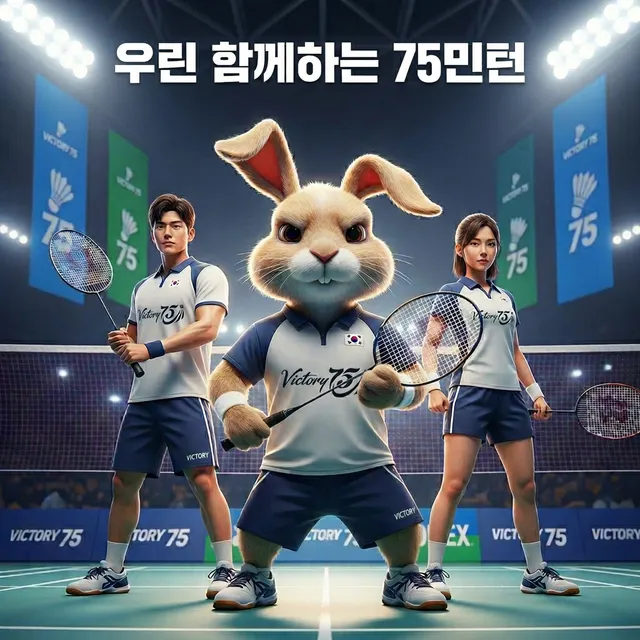 함께하는 75 민턴 (Intro) 앨범 자킷